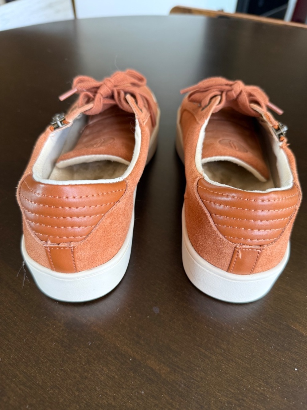 Revitalign orthotic suede brown sneakers size 8 - Picture 3 of 13
